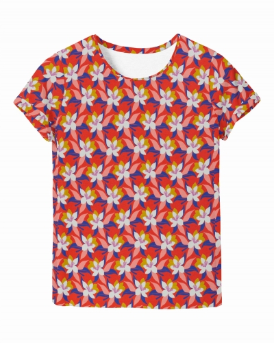 Jersey Swafing - Tropical Forest - Reststück ca. 150 cm